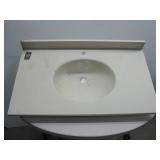 Swanstone Integral Bowl 22' 37' Vanity Top See