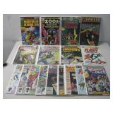 Eighteen Assorted Vtg Comic Books Flash & More