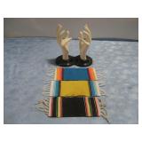 Plastic Two Hand Sculpture W/3 SW Coasters See