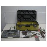 Various Hand Tools & Metal/Plastic Tool Box See