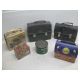 Vtg Lunch Boxes Bewitched, McDonalds & More