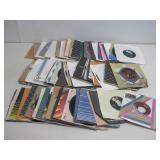 Assorted Vinyl 45s Records Various Genre