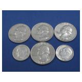 Six Silver Coins