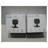 Two NIOB Blink Mini Smart Security Cameras