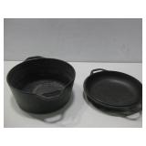 Lodge Cast Iron Pot & Skillet