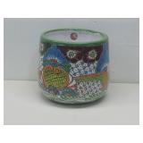 Talavera Style Terra Cotta Planter Pot See Info
