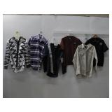 Six Western Shirts Sizes M & L 16/34