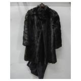 Vtg Marvin Richards Sz M Faux Fur Coat