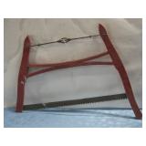Antique Primitive Style Buck Saw 31.5' x 26.5'