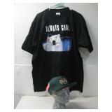 Vtg Coca Cola Bear Shirt Sz XL NWT Coca Cola Hat