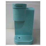 Keurig Turquoise Coffe Maker Powers On