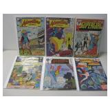 Six Vtg Supergirl Comic Books