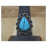Sterling Silver Turquoise Ring Tested