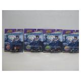 Four NOS Wacky Winner '96 Diecast Cars 1:64 See