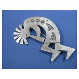 S.S. Vtg N/A N.M. Hallmarked Pin