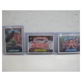 Three Vtg Garbage Pail Kids Card/Stickers