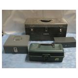 Vtg Metal Craftsman Toolbox 20' x10' x 9' See