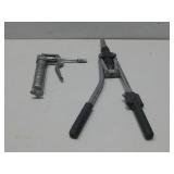 Lever Action Grease Gun & HD Rivet Tool