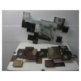 Two 3-D Metal Wall Art 32' x 19'