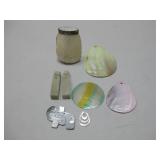 Vtg M.O.P. Shaker W/Abalone/Shell See