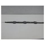 Multi Strand Beaded Belt