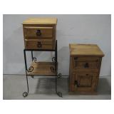 Wooden Night Stand & Accent Table See Info