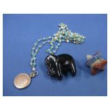 Stone Carved Elephant, Chakra Star & More