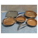 Set of Assorted Gorham Copper & Enamel See Info