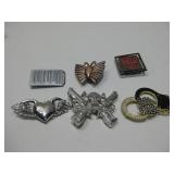 Assorted Novelty Belt Buckles Handcuffs See