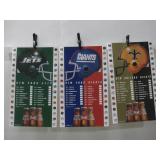 Three 1993 NFL Football Anheuser Busch See Info