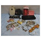 Assorted Fashion Jewelry, Clutches & More