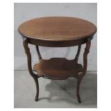 MCM Oval Wooden Table 24' x 29' x 17