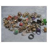 Assorted Fashion Rings Various Styles