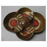 California Glazed Pottery Ashtray #403