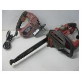 Electric Homelite Chainsaw & Chicago  Jig Saw