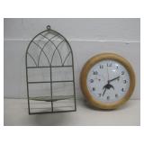 Weather Station Battery Operated Clock See