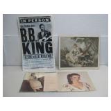 Vtg BB King Conccert Advertisement See Info