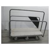 Three Sectioned Rolling Platform Cart See Info