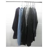 8 Long Sleeve Shirts CAT & Carhartt Sz L-2XL