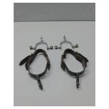 Two Pairs Vtg Western Style Spurs