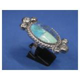 S.S. SW Hallmarked Multistone Ring 21g