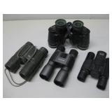 Four Binoculars Bushnell, Meade & More