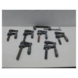 Seven Assorted Clamps See Info