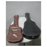 Accoustic Guitar Hard & Soft Case See Info