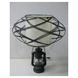 Lantern Style Table Lamp 18' Powers On