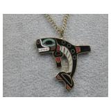 David Audette Sitka Pacific NW Pendant Necklace