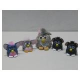 Five Vtg Furby's,Four '98 McDonalds See Info