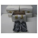 Five Boxes NIP Black Gloves Sz S-M