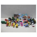 Assorted Die Cast Cars Trucks & More