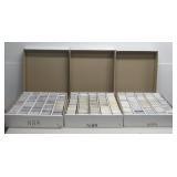 Three 5 Row Boxes NBA Basketball Cards